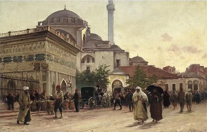 La Fontana Tophane e la Moschea Kilic Ali Pasha, Istanbul